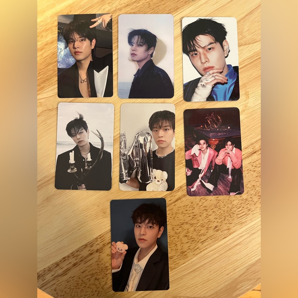 Kim Seungmin Stray Kids Photocard Set - all official cards